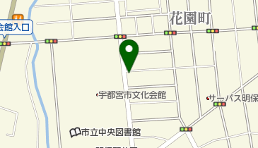 山形クリーニング店の地図画像