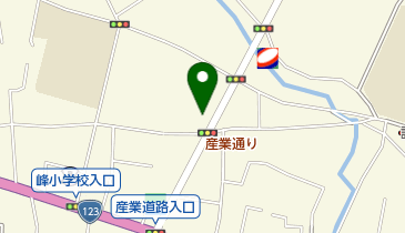 シューズイケダ 峰店の地図画像