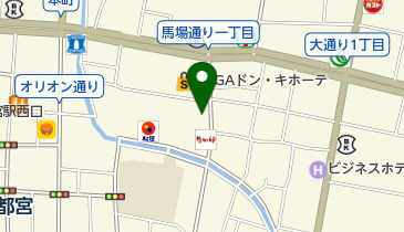マチダ靴店の地図画像
