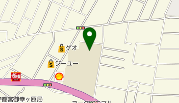 宇都宮市立 御幸が原小子どもの家・コスモスクラブの地図画像