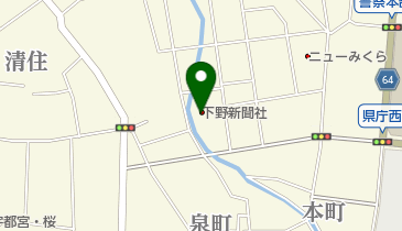 全下野新聞労働組合の地図画像