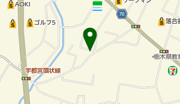 栃木住建株式会社」(宇都宮市-建設/建築/設備/住宅-〒320-0066)の地図