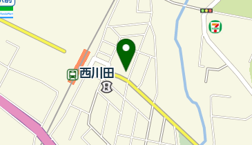 一里屋酒店西川田店の地図画像