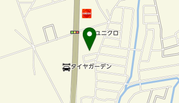 谷中鈑金塗装工場の地図画像