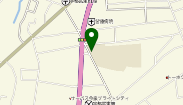 ジープ栃木の地図画像