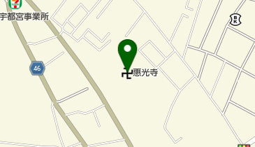 恵光寺の地図画像
