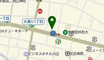 中原証券株式会社宇都宮支店の地図画像