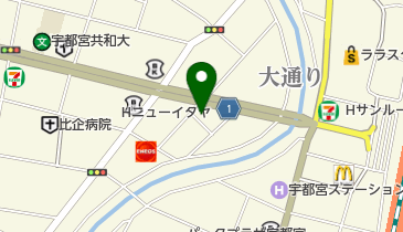 有限会社松井精肉店の地図画像
