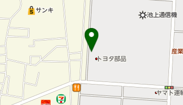 井上金属株式会社宇都宮営業所」(宇都宮市-社会関連-〒321-0905)の地図