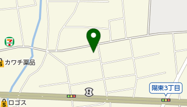 コムロタイヤの地図画像