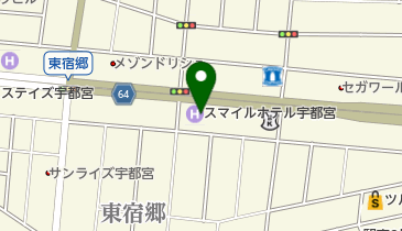 株式会社日本デジタル研究所宇都宮営業所の地図画像