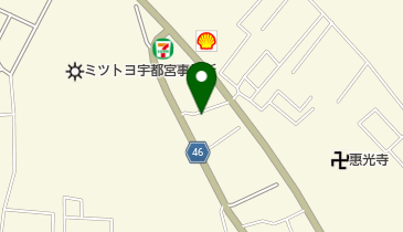 有限会社ヨシテツの地図画像