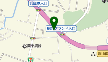イナバ塗料株式会社の地図画像