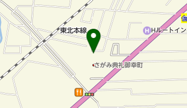 日野犬猫病院の地図画像