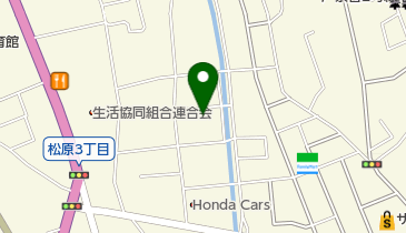 植木鍼灸治療院の地図画像