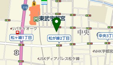 橋本鍼灸院の地図画像