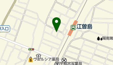 えそしま美容室の地図画像