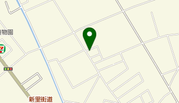 しん美容室の地図画像