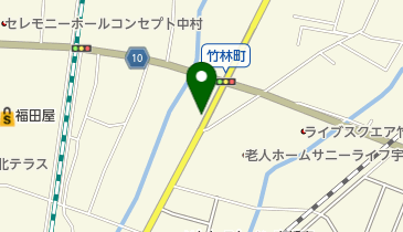 セントラル美容室の地図画像