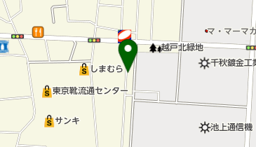 美容室アグレアーブルの地図画像