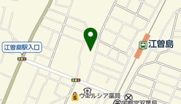 美容室プチアンジュの地図画像