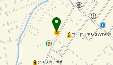 美容室マイケルの地図画像