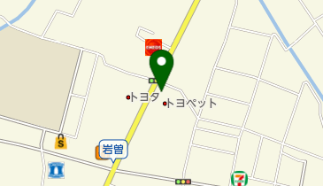Arm美容室の地図画像