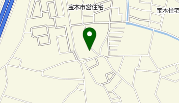 ポプラ美容室の地図画像