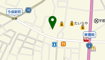 ミレーヌ美容室の地図画像