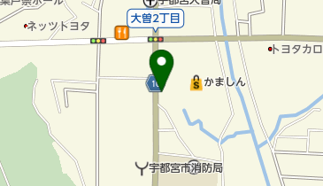 メナージュ美容室の地図画像