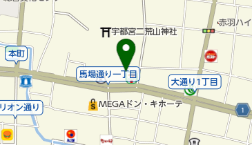 たいよう共済栃木支店の地図画像