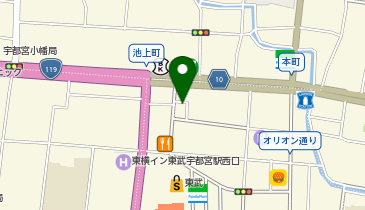 アイプリモ宇都宮本店の地図画像