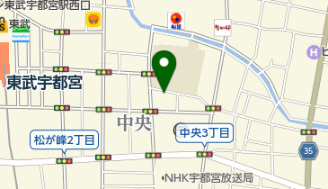会沢メガネ店の地図画像