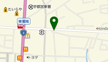 メガネパークの地図画像