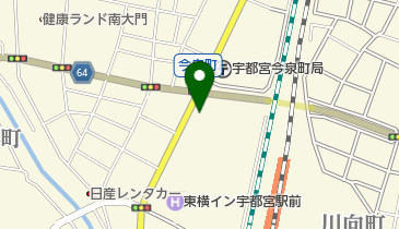 ヘアーサロン柿沼の地図画像