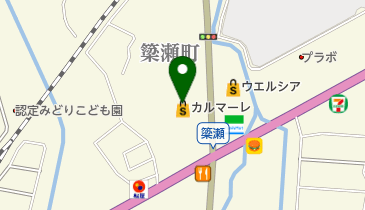 カットサロンののはな簗瀬店の地図画像
