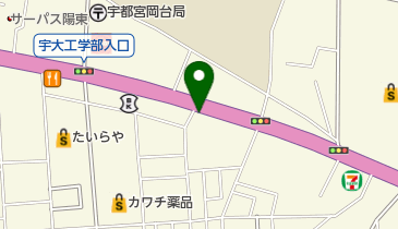 ヘアーサロンシェアの地図画像