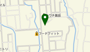 ヘアーサロン・ラッキー三の沢店の地図画像