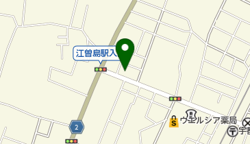 コモリ理容の地図画像