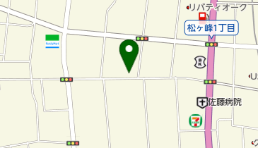 タカハシ理容店の地図画像