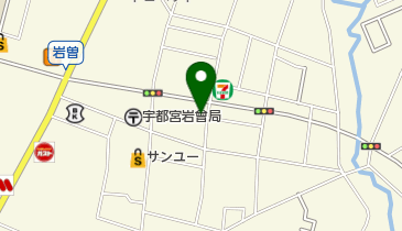 ヘアーサロンアライの地図画像