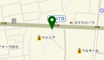 ヘアーサロンレジスタの地図画像