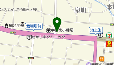 理容室スズキの地図画像