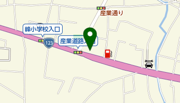 理容マチダの地図画像