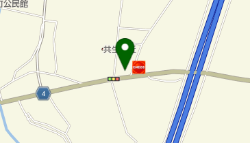 飯田食堂の地図画像