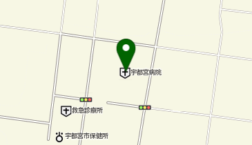 済生会宇都宮病院内レストランエムロードの地図画像