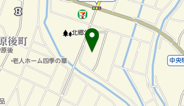 久保田ガラス店の地図画像