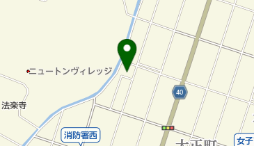 モードサロンわたぬきの地図画像