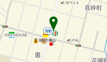 高久ガラス店の地図画像