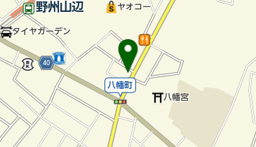 大川屋化粧品店の地図画像